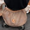Storage Bag Polyester Fiber Waterproof Multifunctional Stroller Organizer Diaper Bag