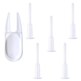 TIESOME 6 Pcs Exercise Ball Plug Replacement Kit Yoga Ball Fitness Exercise Ball Air Stopper Plug Pin Adapter Kit for Fitness Exercise Ball Inflatable Bed Pool