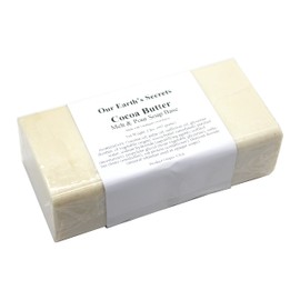 Our Earth's Secrets Cocoa Butter - 2 Pound Melt and Pour Soap Base