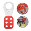 Naroote Hasp Lock, Hasp Latch 1 PCS Red Industrial Safety