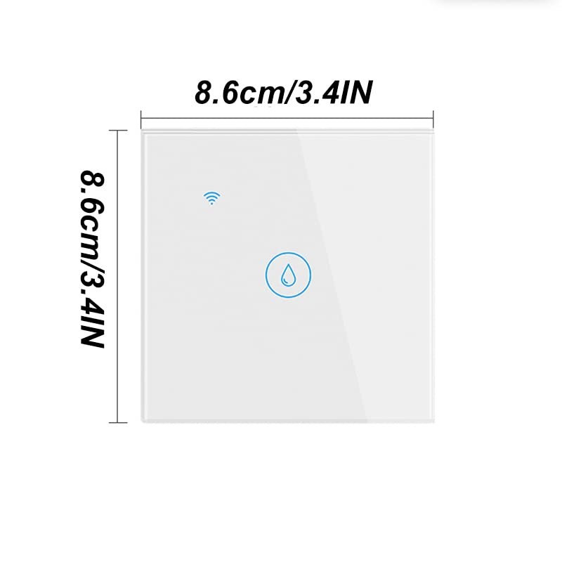 Lancoon Water Heater Switch Wireless APP Voice Sensitive Touch Screen