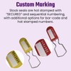 Plastic Padlock Security Seals - Corrosion-Resistant, Eco-Friendly, U.S. Customs Approved