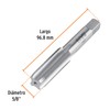 Truper MT-5/8X18, Machuelo semicónico 5/8" x 18 NF, Paquete con