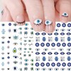 LANODO 7 Pcs Nail Stickers, DIY, Nail Parts, Self-Nails, Women,
