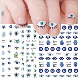 LANODO 7 Pcs Nail Stickers, DIY, Nail Parts, Self-Nails, Women, Cute, Popular, Stylish, Beautiful