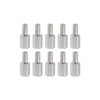 YOKIVE 10 Pcs M3 Standoff Screws, Nickel Plated Hex PCB