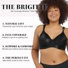 Leading Lady Brigitte Full Coverage Wireless Bra - Molded, Padded,
