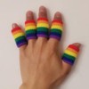 20pcs Finger Sleeve Protector Finger Compression Sleeve Support Breathable Finger