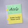 4 x 6 Index Card Sleeves, Flash Cards, for Mini