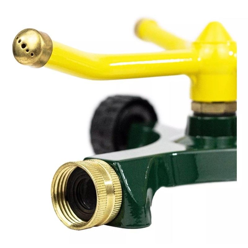 CNX Techtools Aspersor Metálico De Riego Giratorio (360 Grados)