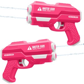 OKGD 2 Pack Water Guns for Kids Adults, Dual Nozzles Squirt Guns for Swimming Pool Beach Outdoor Water Toys