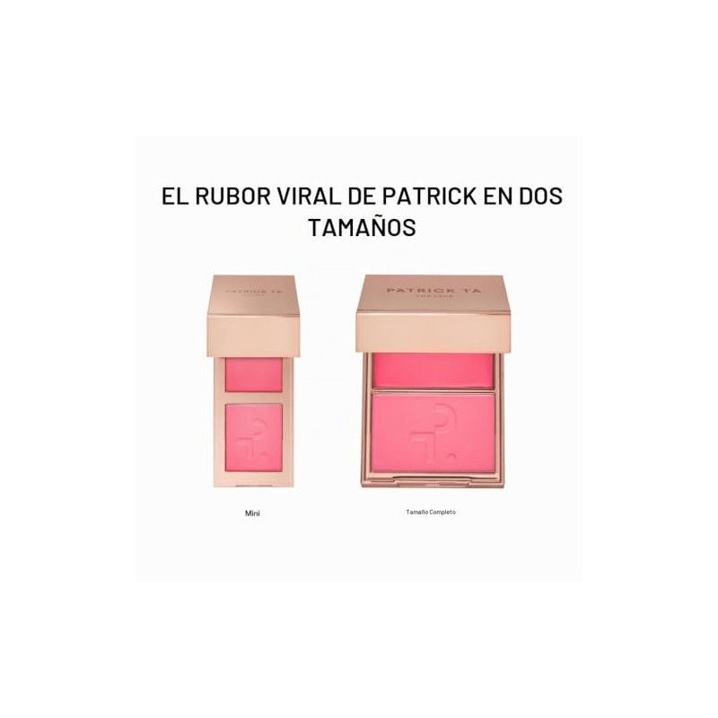 Patrick Ta Mini Major Headlines Double-Take Blush Duo, Rubor en