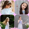 APOSITV Tiara and Wand Set for Kids, Princess 2-Piece Set,