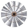 SEI Furniture Rustic Windmill Wall Clock - Large Oversized Clock