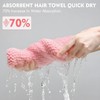 COSTYERT Microfiber Hair Towel Wrap for Women, Super Absorbent &