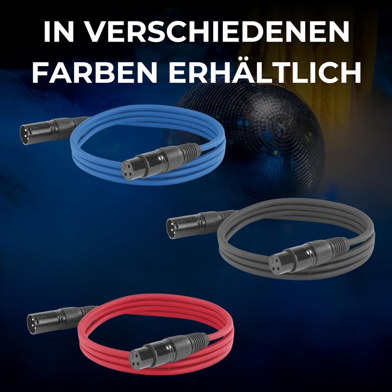 ETEC, XLR Cable, Microphone Cable, XLR Male to XLR Female