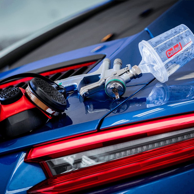 Colad Snap Lid System Automotive Spray Paint Application Kit Including