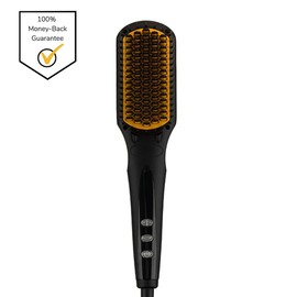 Unbranded Professional Hair Straightener Brush Electric Hot Comb Negative Ion Hair Iron St