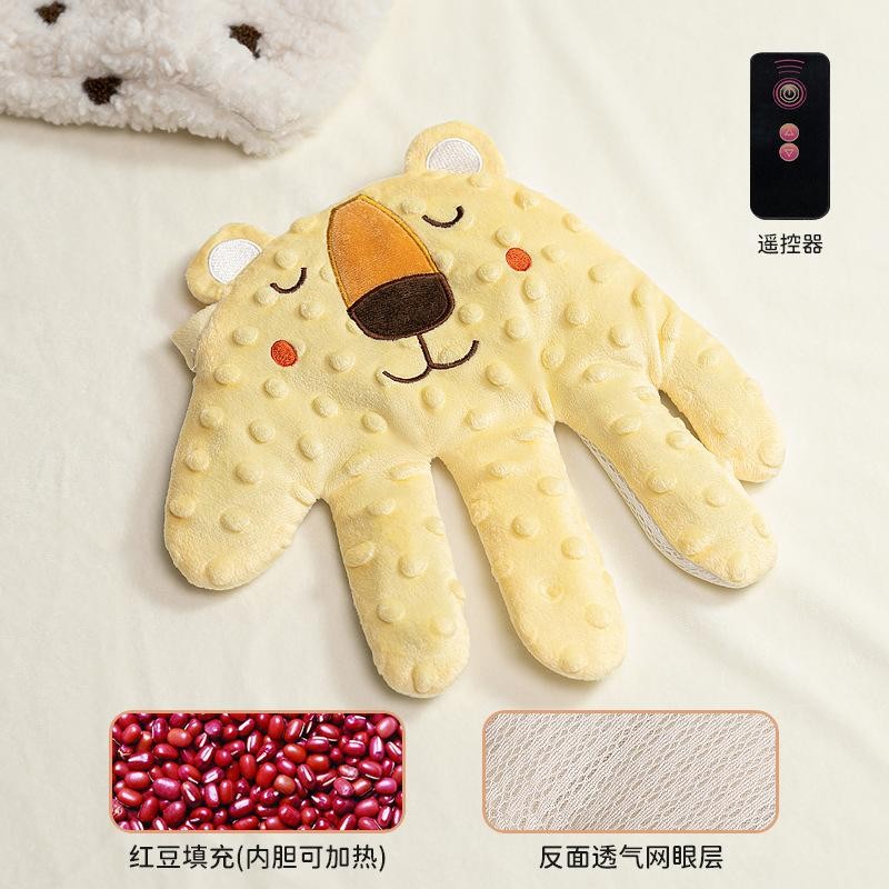 Baby Soothing Palm, Red Bean Stuffed Automatic Baby Patting Hand