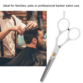 Juego de Tijeras Profesionales para Cortar el Pelo, Tijeras de Peluquería para Uso Diario (Tijera de entresacar)
