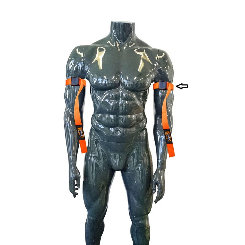 BICEP STRAP ORANGE Max Bicep Blood Flow Restriction Training Bands