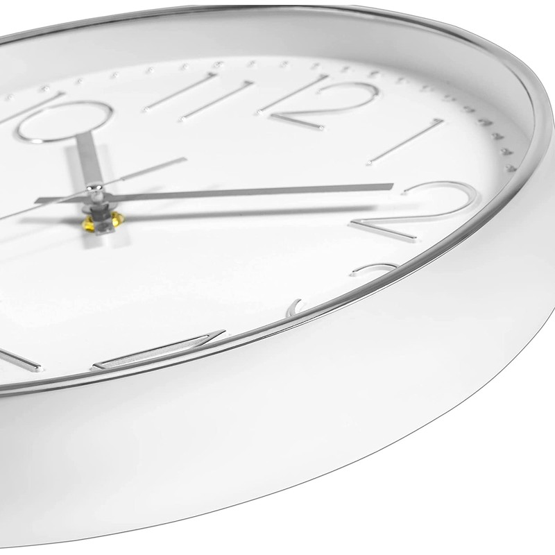 Foxtop Modern, Quartz, Silent, Wall Clock / Silent Sweeping Second