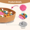 RGBRGB Premium Slow Feeder Snuffle Mat for Dogs - Interactive