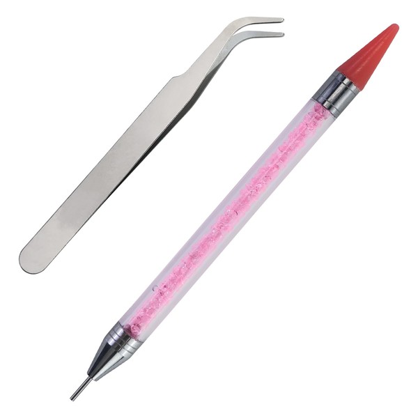 1 x Rhinestone Picker Dotting Pen Dual Ended Gemstones, Nail