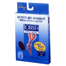 ジョブスト パワーサポートタイプ ひざ下タイプ M ブラック