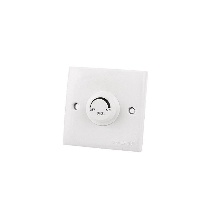sourcing map Wall Ceiling Fan Mounted Rotary Knob Speed Control