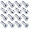 ECSiNG 100Pcs Bicycle Spoke Nipples Fit for 14G / 2mm