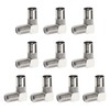 eMagTech 10Pcs TV Aerial Coaxial Female to Male Right Angle