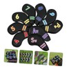 SUPVOX 9Pcs Colorful Club Covers PU Putter Head Covers for