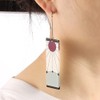 KitsKap Tanjiro Earrings Hanafuda Tanjiro Cosplay Earrings Anime Jewelry Accessories