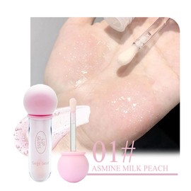 SUILU Lip Balm, Moisturizing Lip Balm For A Sheer Tint Of Color, Day or Night Lip Treatment, Vegan & Cruelty-free, 0.13 fl oz (01)