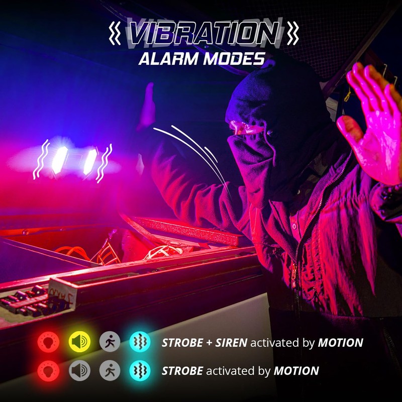 XKGLOW XKdefender 7 Mode Work & Security Light w/Remote for