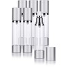 Airless Spray Bottle Silver Matte - 1.7 oz (6 Pack)