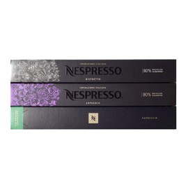 Nespresso 30 Capsules/Pods Pack ( Ristretto, Arpeggio, Capriccio )