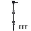 SANKINS 18" Cane Bolt Drop Rod Heavy Duty Hardware Black