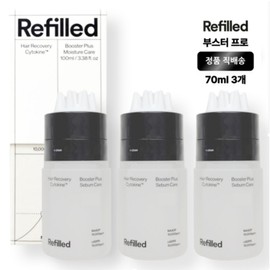 Refield Cytokine Hair Loss Symptom Relief Sensitive Care Hair Tonic Booster, 100ml, 2 Pieces / 리필드 사이토카인 탈모증상완화 센서티브 케어 헤어토닉 부스터, 100ml, 2개