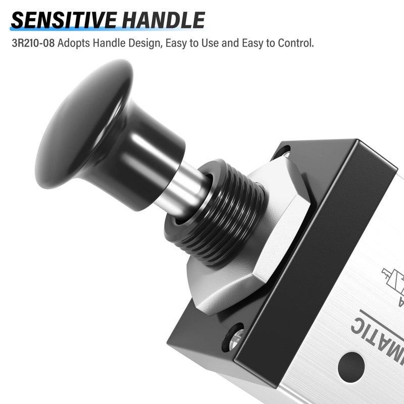 TAILONZ PNEUMATIC 1/4" BSP 3 Way 2 Postion Air Hand