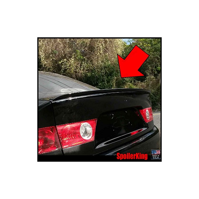 Spoiler King Trunk Lip Spoiler (244L) Compatible with Acura TSX