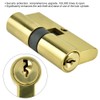 60mm Copper Dual Open Lock Cylinder Anti theft Door Lock