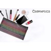 Selizo 6 Pcs Pencil Pouch Plastic Pencil Cases Zipper Mesh
