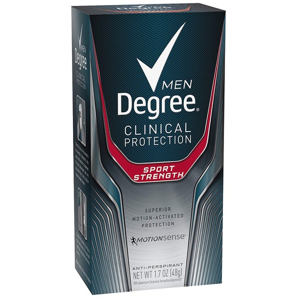 Degree Clinical + Anti-Perspirant & Deodorant Solid Sport Strength 1.70 oz