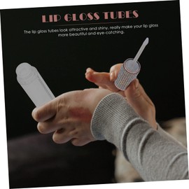 Mikinona 2Pcs Assorted Color Lip Gloss Holders Elegant Design Portable Empty Tubes for Cosmetics Travel Essential for Makeup Lovers