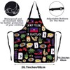 G2TUP Haitian Kitchen Apron Haitian Cooking Apron Haiti Kitchen Gifts