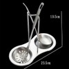 yuusaki Ladle Stand, 2 Ladle Stand, Vertical Stand, Stainless Steel,