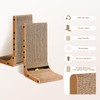 EHEYCIGA Cardboard Cat Scratcher for Indoor Kitten Cats, 19 Inch