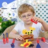 Kids Tool Set, MAGIC4U 49PCS Toddler Tool Set with Electronic